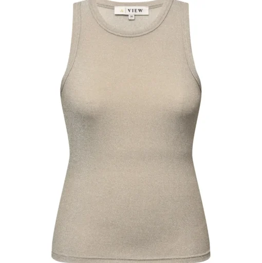 A VIEW Eva Tank Top Champagne