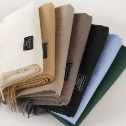 AND COPENHAGEN Cashmere Tørklæde Dark Coffee