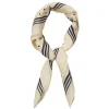 BECK SÖNDERGAARD Devi Cotta Scarf Birch White