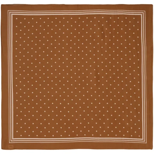 BECK SÖNDERGAARD Devi Cotta Scarf Mocha Brown