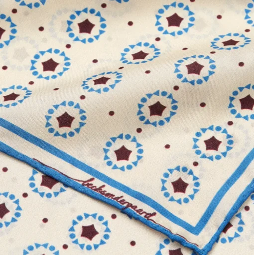 BECK SÖNDERGAARD Fedelia Sia Scarf Eggnog Off White