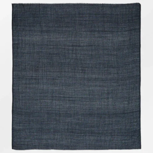 BECK SÖNDERGAARD Gingham Big Woo Scarf Classic Navy