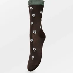 BECK SÖNDERGAARD Leavy Visca Sock Hot Fudge Brown