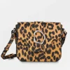 BECK SÖNDERGAARD Leopa Leather Iris Bucket Bag Black