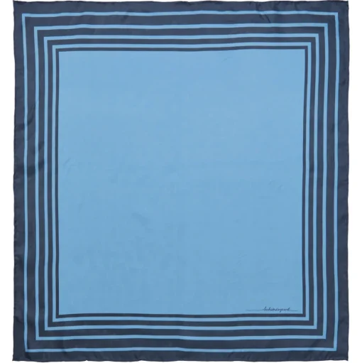BECK SÖNDERGAARD Quadro Sia Scarf Coronet Blue