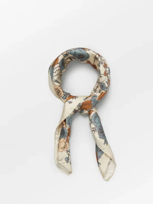 BECK SÖNDERGAARD Rosily Sia Scarf Birch White