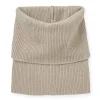 BECK SÖNDERGAARD Woona Snood Dark Beige Melange