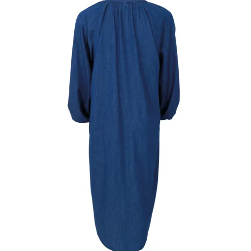 BLACK COLOUR Alison Denim Dress Denim Blue