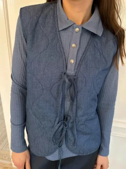BLACK COLOUR Bccia Tee Jeans Blue