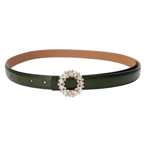 BLACK COLOUR Bclorelei Belt Grøn