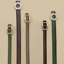 BLACK COLOUR Bclorelei Belt Grøn