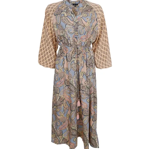 BLACK COLOUR Bcluna Raglan Dress Paradise Sky Mix