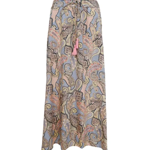 BLACK COLOUR Bcluna Regular Skirt Paradise Sky Mix