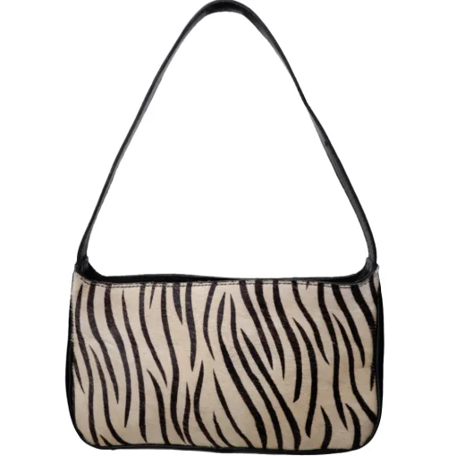 BLACK COLOUR Bcmalia Baguette Bag Zebra