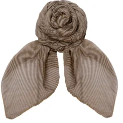 BLACK COLOUR Bcpega Striped Scarf Latte