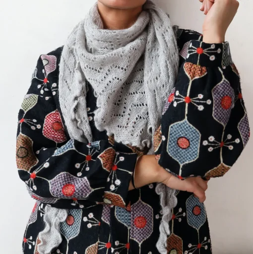 BLACK COLOUR Bcsiri Triangle Scarf Coffee