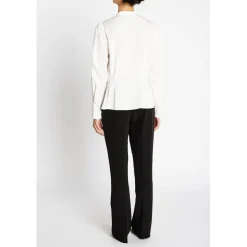 BRUUNS BAZAAR Amaranth Zea Shirt White Stripe