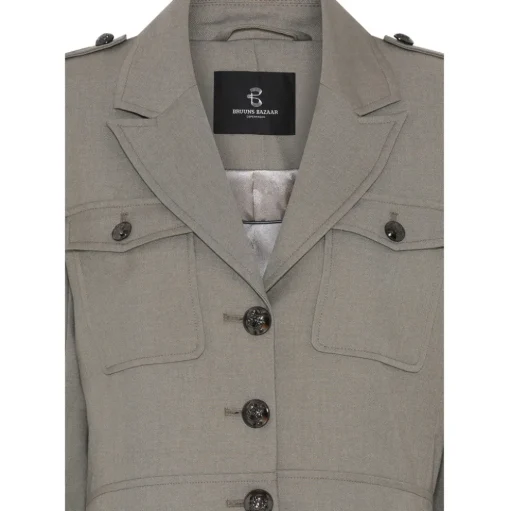 BRUUNS BAZAAR Carota Bakita Jacket Concrete