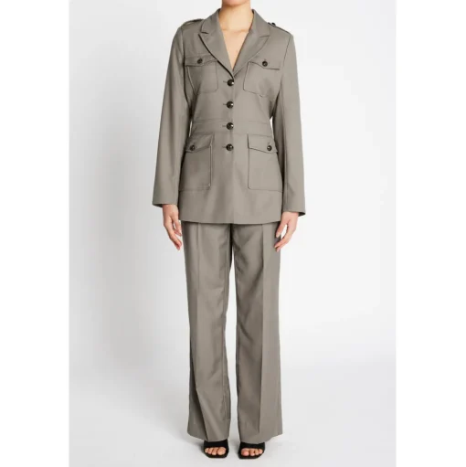 BRUUNS BAZAAR Carota Bakita Jacket Concrete