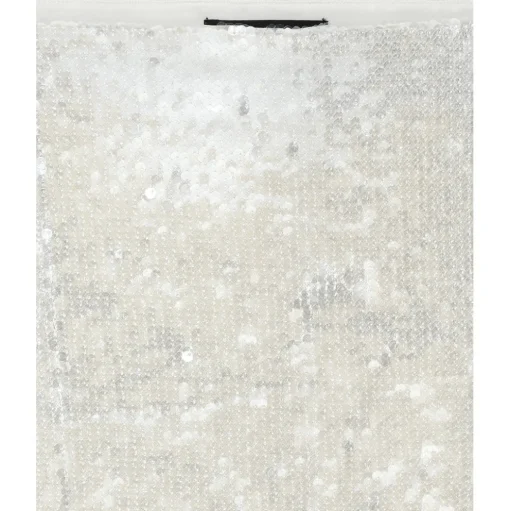 BRUUNS BAZAAR Mossrose Joan Skirt Hvid Sølv
