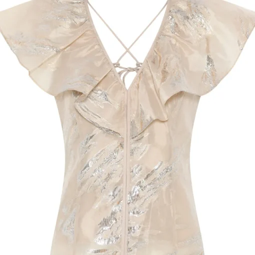 BRUUNS BAZAAR Plantago Olla Top Light Gold
