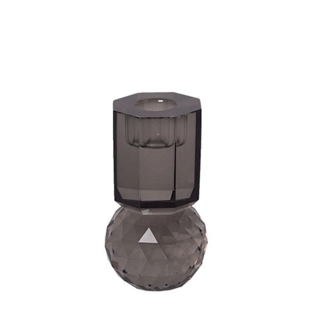 C'EST BON Krystal stage klar, 10,5x6x6 cm Grå