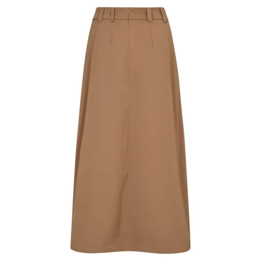CO' COUTURE Anya Pleat Skirt Khaki