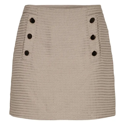CO' COUTURE Baya Mini Skirt Walnut