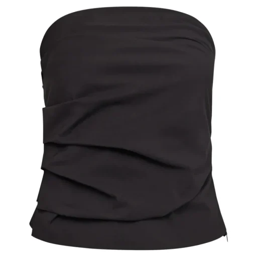 CO' COUTURE Cotten Crips Strapless Top Sort