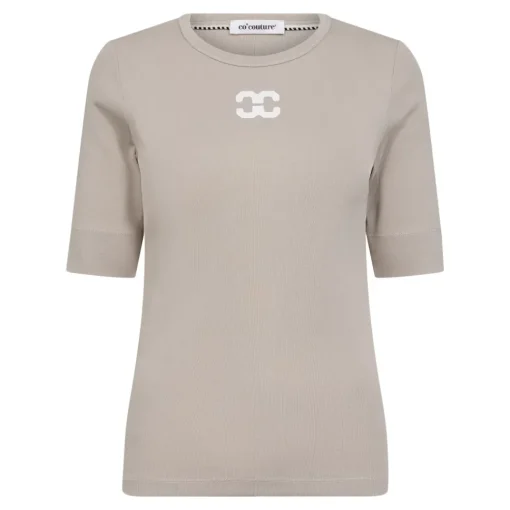 CO' COUTURE Granny Logo Tee Mink