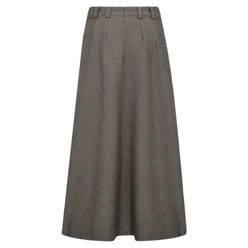 CO' COUTURE Nana Pleat Skirt Mink