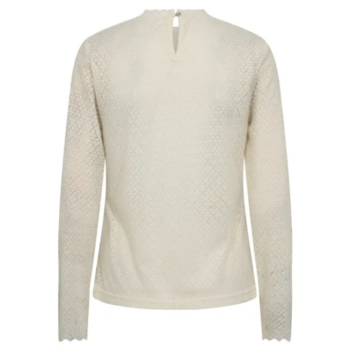 CO' COUTURE Narnia Lace Blouse White