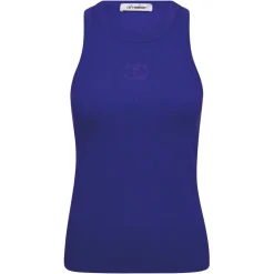CO' COUTURE Sahara Embroidery Tank Top Blue