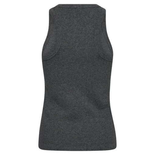 CO' COUTURE Sahara Embroidery Tank Top Grey
