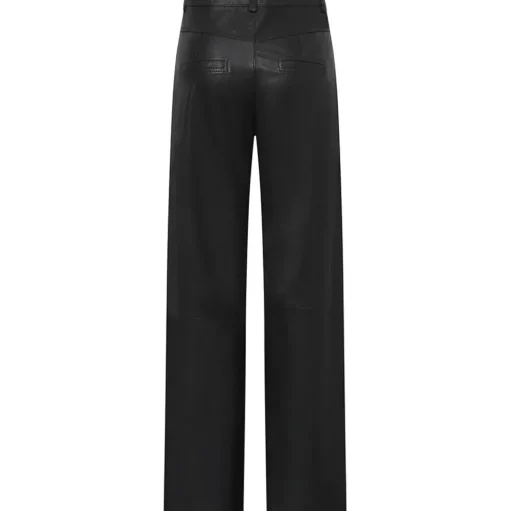 DEPECHE Boa Pants Full Length Black