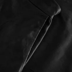 DEPECHE Elionor Leather Skirt Sort