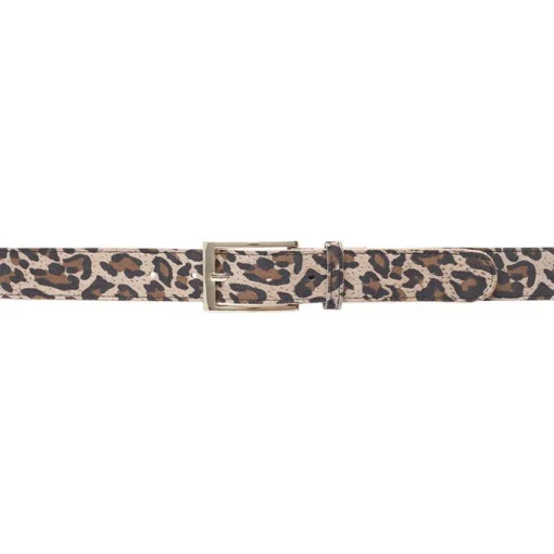 DEPECHE Læderbælte 16380 Leopard