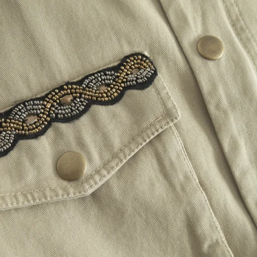 DEPECHE Lilly Jacket Sand