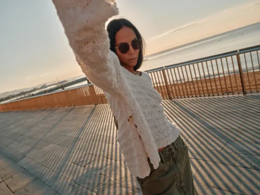 HEY ANNO Magic Blanco Knit Pristine