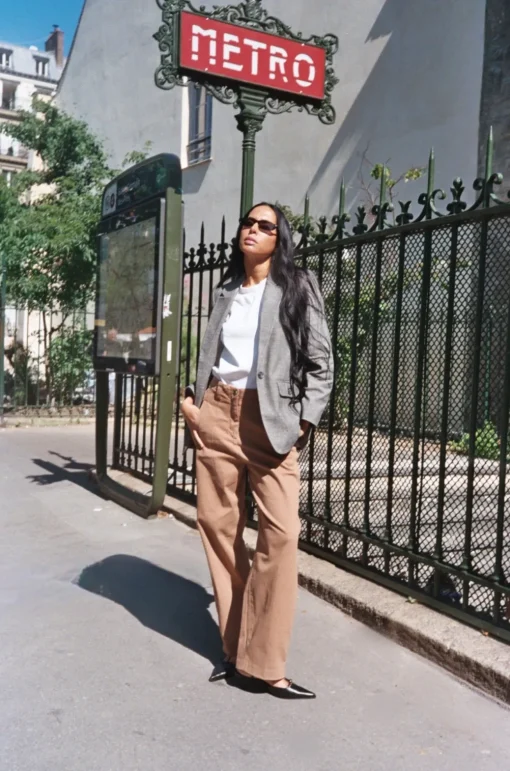 HEYANNO Rock Terry Blazer Grey Melange
