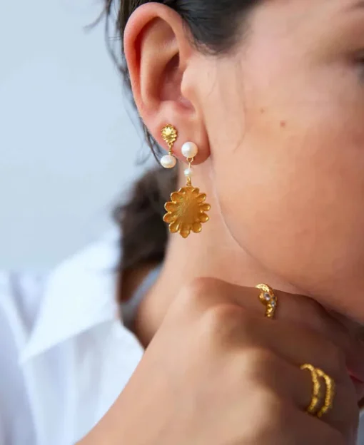 HULTQUIST COPENHAGEN Evelyn Pearl Øreringe
