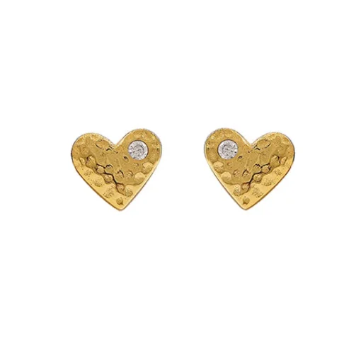 HULTQUIST COPENHAGEN Mini Heart Øreringe