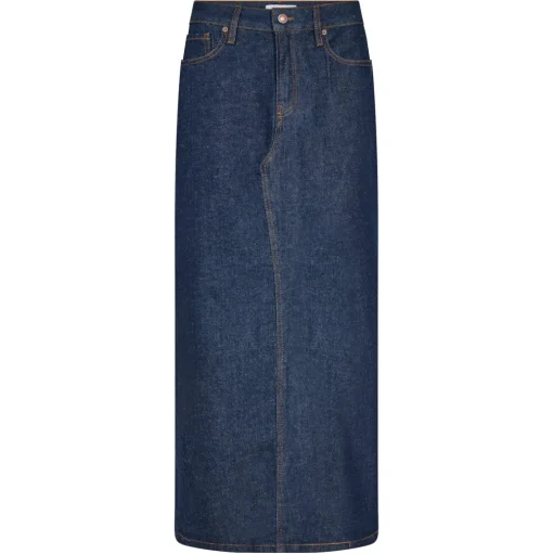 IVY COPENHAGEN Zoe Maxi Skirt Wash Dark Dayton