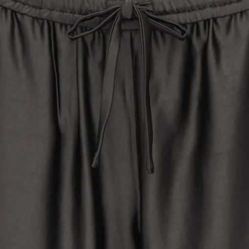 KARMAMIA Garcia Pants Black Satin