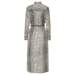 KARMAMIA Jean Dress Nude Leopard