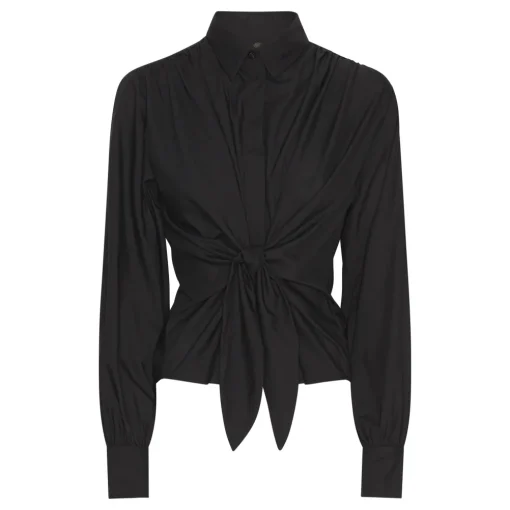KARMAMIA Lee Shirt Cotton Black
