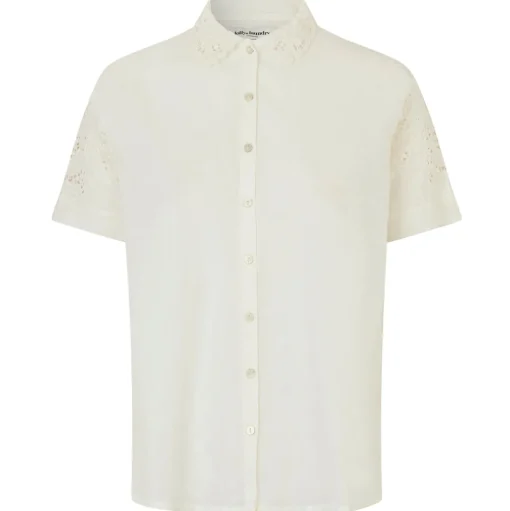 LOLLYS LAUNDRY Angelique Shirt Hvid