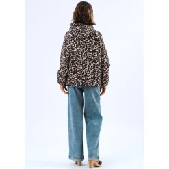 LOLLYS LAUNDRY Dai Jacket Leopard