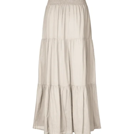 LOLLYS LAUNDRY Diamond Maxi Skirt Creme