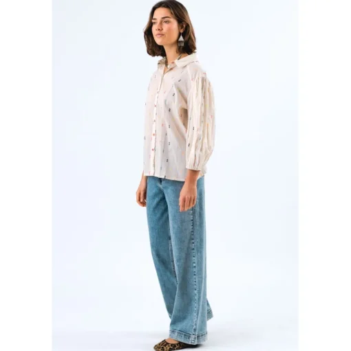 LOLLYS LAUNDRY Heidi Shirt Creme